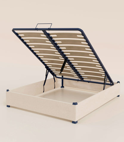 Sommier coffre Beige-Plus