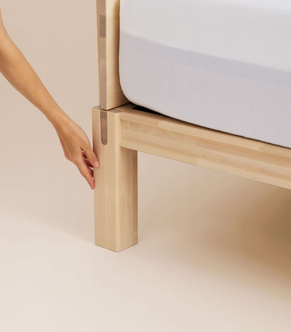 Sommier en bois Bois clair-Plus