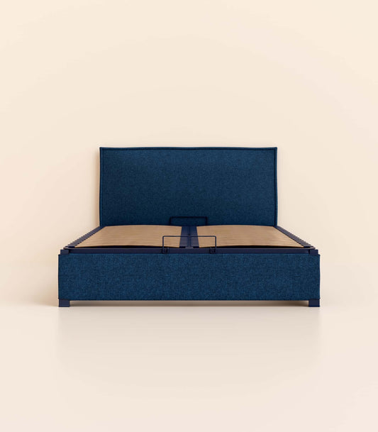 Lit coffre – Bleu