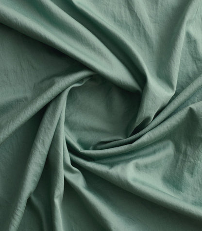 Housse de couette en satin de coton Housse de couette en satin de coton - Vert sauge
