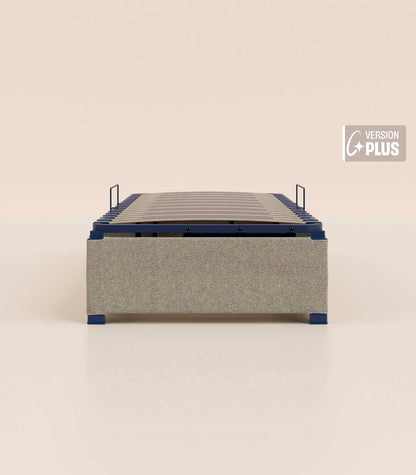 Sommier coffre Gris-Plus
