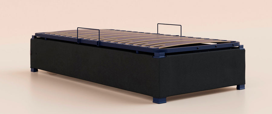 Sommier coffre - Noir Anthracite