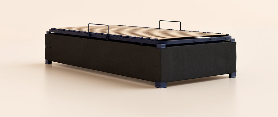 Sommier coffre - Noir Anthracite