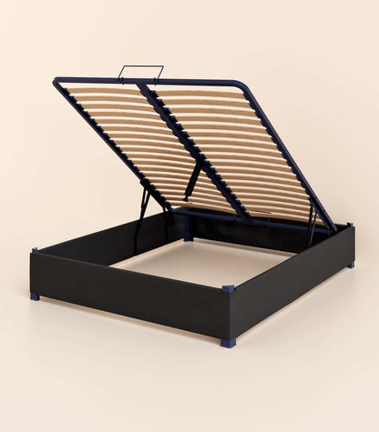 Sommier coffre Noir Anthracite-Standard