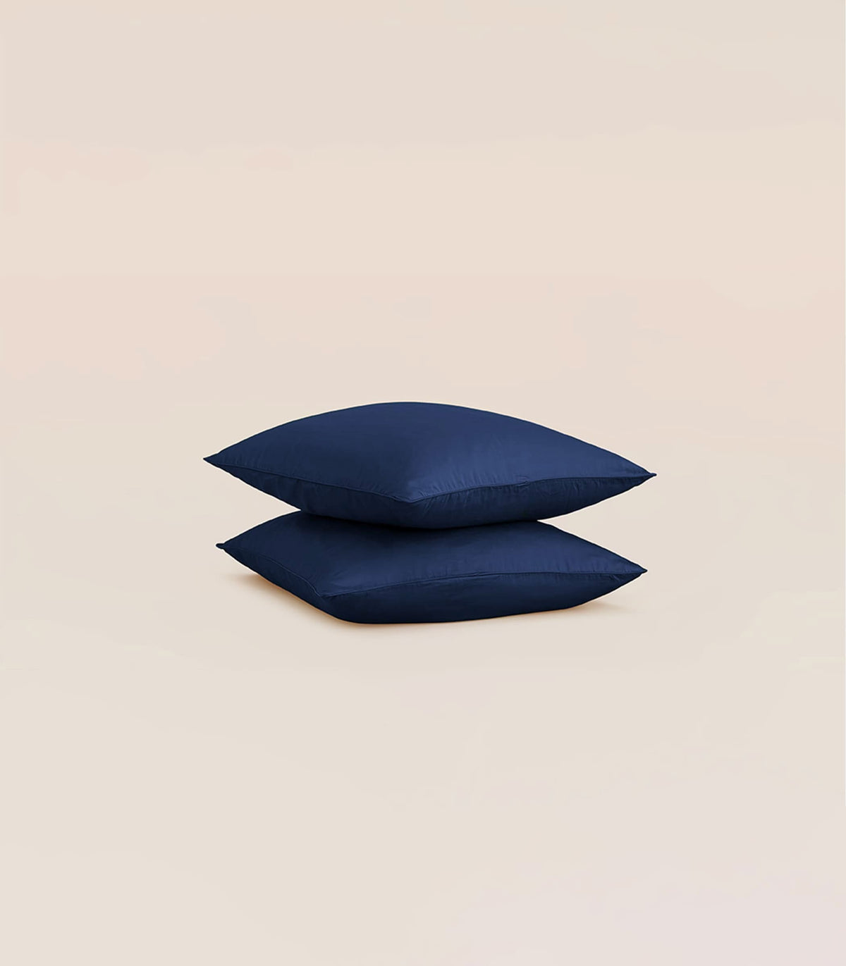 Taies d'oreiller en satin de coton Taies d'oreiller en satin de coton - Bleu meltem
